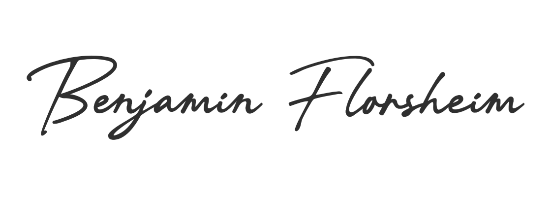 Benjamin Florsheim Signature